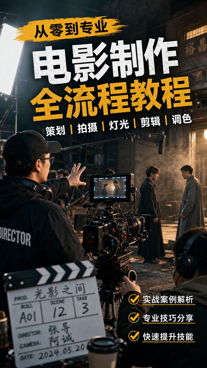 网红主播传媒-电影制作幕后传媒演示