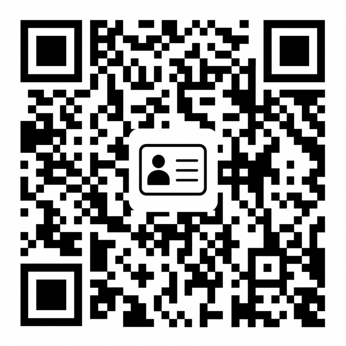 网红主播商务合作二维码