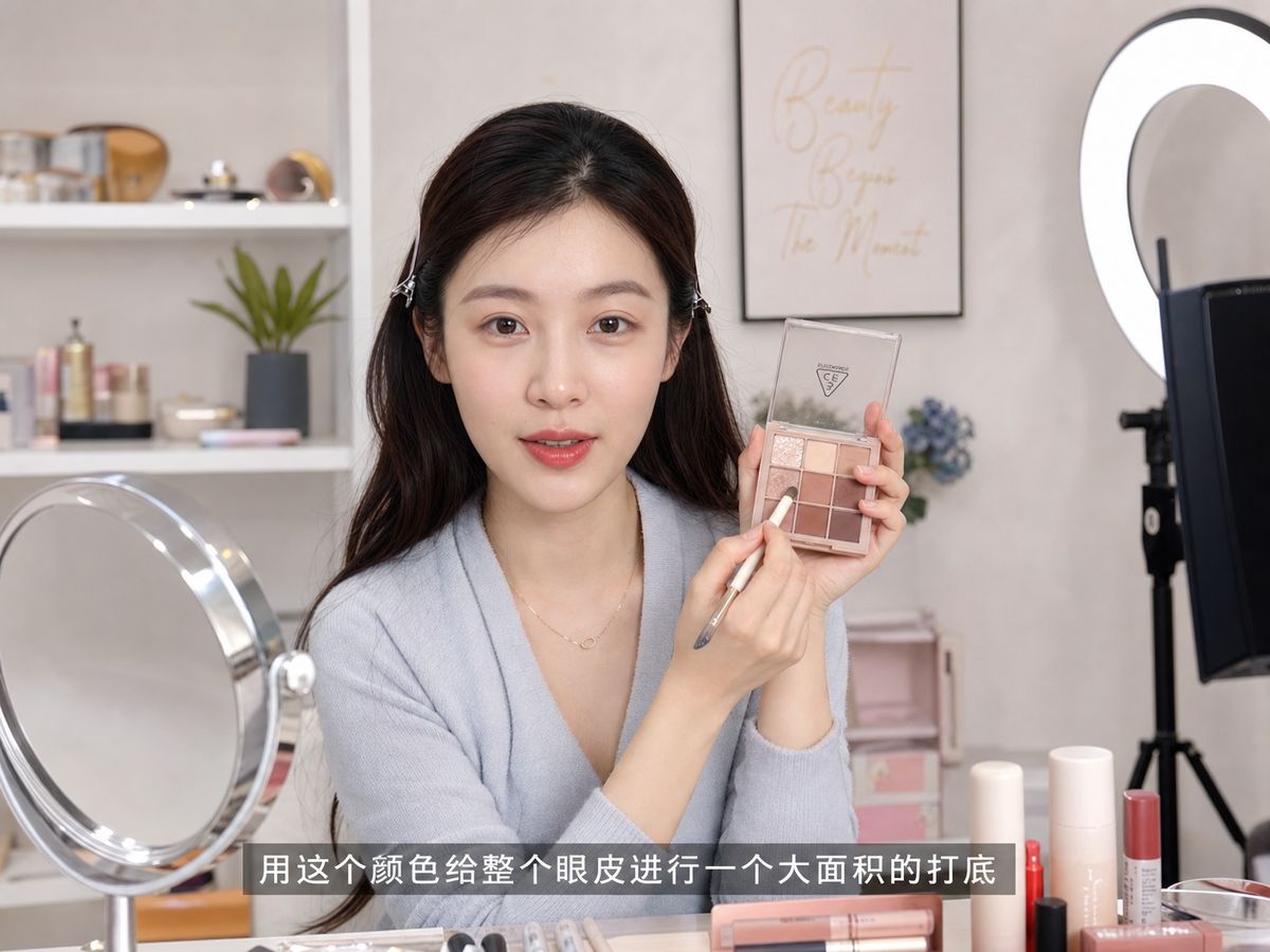 网红主播美妆传媒教程